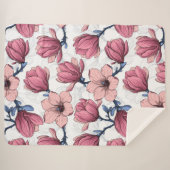 Couverture Sherpa Jardin de Magnolia 2 (Devant (Horizontal))
