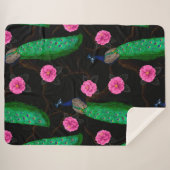 Couverture Sherpa Jardin de nuit (Devant (Horizontal))