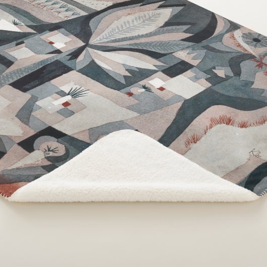 Couverture Sherpa Jardin Glacière sec | Paul Klee | (3/4)