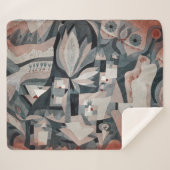 Couverture Sherpa Jardin Glacière sec | Paul Klee | (Devant (Horizontal))