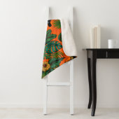 Couverture Sherpa Jardin toucan (En situation)