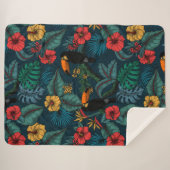 Couverture Sherpa Jardin toucan 2 (Devant (Horizontal))