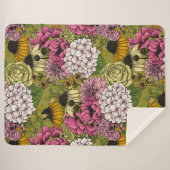 Couverture Sherpa Jardins floraux 2 (Devant (Horizontal))