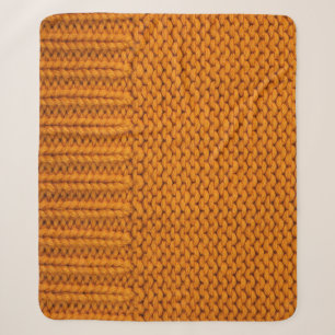 Couverture Sherpa Jaune clair : texture tricotée artisanale.