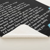 Couverture Sherpa Je pense que beaucoup de papas adoreraient cette c (3/4)