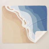 Couverture Sherpa Je pense que je pourrais voir la plage (Devant (Horizontal))