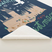 Couverture Sherpa Je Préférerais Rester À Hogwarts Ce Noël (3/4)