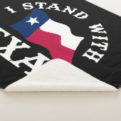 Couverture Sherpa Je suis avec le Texas (3/4)