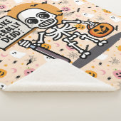 Couverture Sherpa Je suis comme littéralement mort Spooktacular Fun  (3/4)