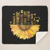 Couverture Sherpa Je Suis Devenue Infirmière (Devant (Horizontal))