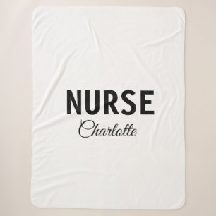 Couverture Sherpa Je suis infirmière experte médical ajoutez votre n