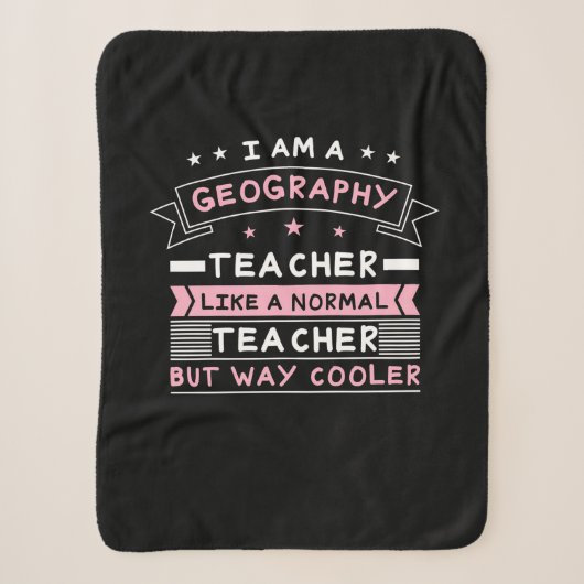 Couverture Sherpa Je Suis Professeur De Géographie (Devant)