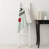 Couverture Sherpa Je T'Aime Pas D'Otter Mignonne Photo (En situation)