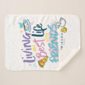 Couverture Sherpa Je vis ma meilleure vie avec FRIENDS™ (Devant (Horizontal))