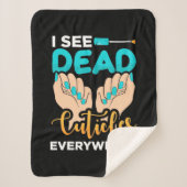 Couverture Sherpa Je Vois Des Cuticules Partout (Devant)