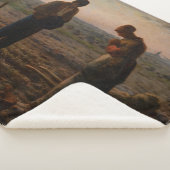 Couverture Sherpa Jean-François Millet - L'Angelus (3/4)