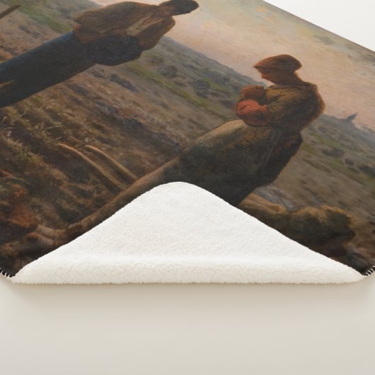 Couverture Sherpa Jean-François Millet - L'Angelus (3/4)