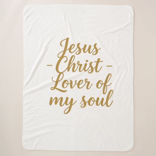 Couverture Sherpa Jésus-Christ Amant de Mon Âme (Devant)