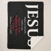 Couverture Sherpa Jésus Commença À Prêcher. Matthieu 4:17 (Devant)