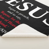 Couverture Sherpa Jésus Commença À Prêcher. Matthieu 4:17 (3/4)