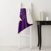 Couverture Sherpa Jesus Sherpa Blanket - Violet (En situation)