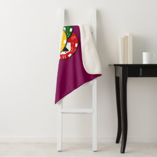 Couverture Sherpa jeton de poker