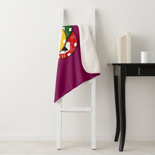 Couverture Sherpa jeton de poker (En situation)