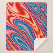 Couverture Sherpa Jeu de couleurs attractif (Devant)