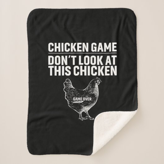 Couverture Sherpa Jeu de poulet de l'art (Devant)