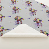 Couverture Sherpa Jeu de sport joueur de hockey (3/4)