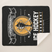 Couverture Sherpa Jeux de hockey sur gazon (Devant (Horizontal))