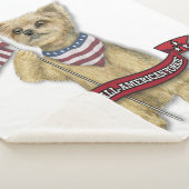 Couverture Sherpa "JJ, Le Yorkie Américain." (3/4)