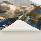 Couverture Sherpa Johannes Vermeer - Le Lacemaker (3/4)