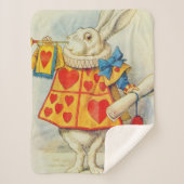 Couverture Sherpa John Tenniel | Le lapin blanc (Devant)