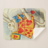 Couverture Sherpa John Tenniel | Le lapin blanc (Devant (Horizontal))