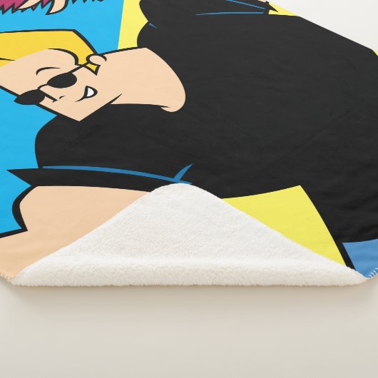 Couverture Sherpa Johnny Bravo Coiffure (3/4)