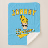 Couverture Sherpa Johnny Bravo Collegiate Graphic (Devant)