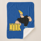 Couverture Sherpa Johnny Bravo - Hunk (Devant)