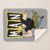 Couverture Sherpa Johnny Bravo - Man I'm Pretty (Devant (Horizontal))