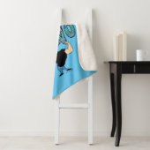 Couverture Sherpa Johnny Bravo Palm Tree Nom (En situation)