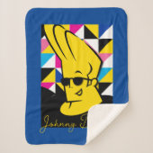 Couverture Sherpa Johnny Bravo Pop Art Graphic (Devant)