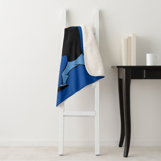 Couverture Sherpa Johnny Bravo Pose Iconique (En situation)