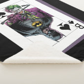 Couverture Sherpa Joker and Batman Spade Playing Card Illustration (3/4)