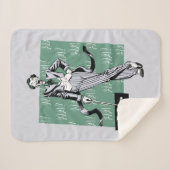 Couverture Sherpa Joker Avec Golf Club (Devant (Horizontal))