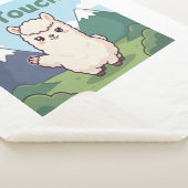 Couverture Sherpa Joli Lama (3/4)