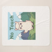 Couverture Sherpa Joli Lama (Devant (Horizontal))