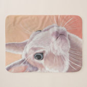 Couverture Sherpa Joli lapin (Devant (Horizontal))