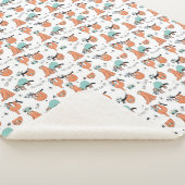 Couverture Sherpa Joli Motif Sloth (3/4)