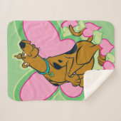 Couverture Sherpa Joli Papillon Scooby-Doo (Devant (Horizontal))