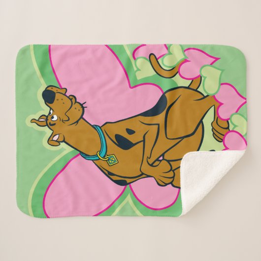Couverture Sherpa Joli Papillon Scooby-Doo (Devant (Horizontal))